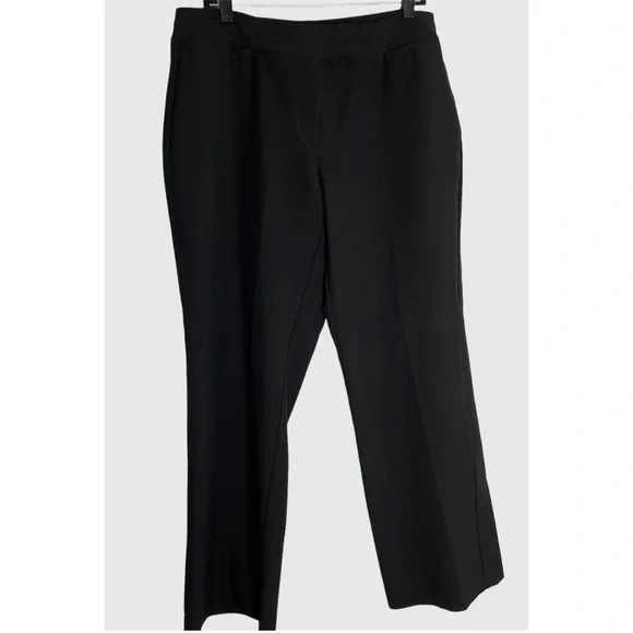 Ashley Stewart Black Dress Pants Size 12WA